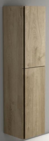 Viena Oak  Wall Hung Tall Boy